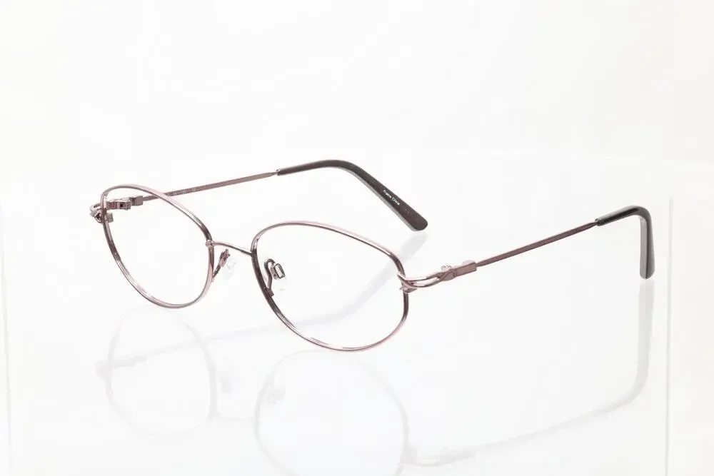 Ti-Flex TFL 2003 500 Shiny Violet 55-18-135mm Eyeglasses FRAMES ONLY - GOOD